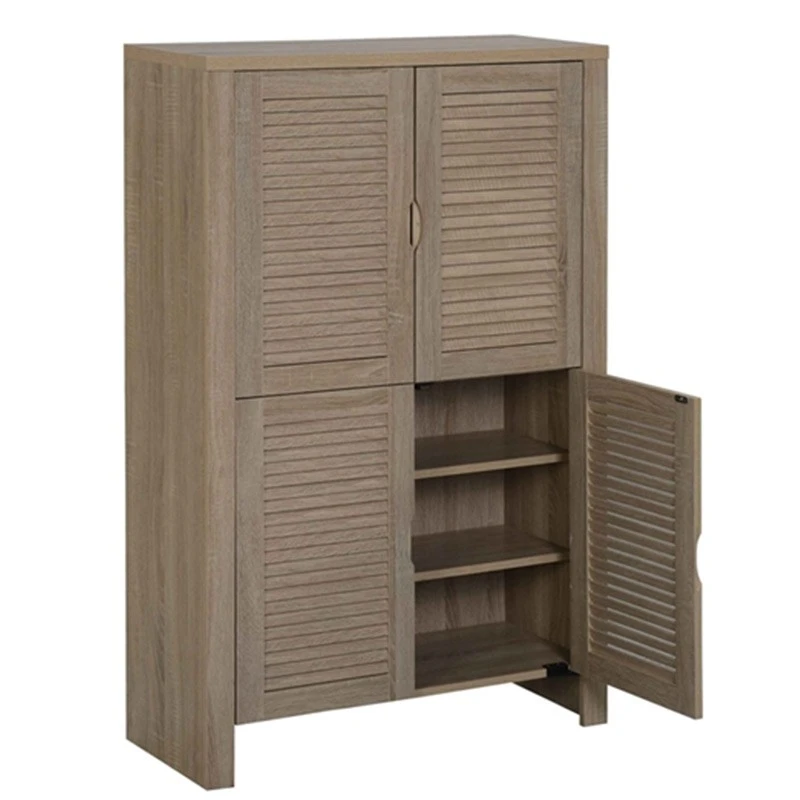 Παπουτσοθήκη Ξύλινη 4φυλλη 80x32x127εκ 3 Παπουτσοθήκη Ξύλινη 4φυλλη 80x32x127εκ - Image 3