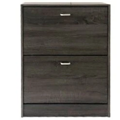 Παπουτσοθήκη Ξύλινη 2φυλλη 12 Ζευγών 63x24x80εκ