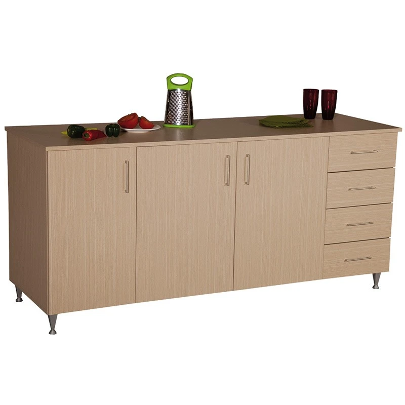 Ντουλάπι Ξύλινο 3φυλλο Με 4 Συρτάρια 180x60x85εκ 1 Ντουλάπι Ξύλινο 3φυλλο Με 4 Συρτάρια 180x60x85εκ