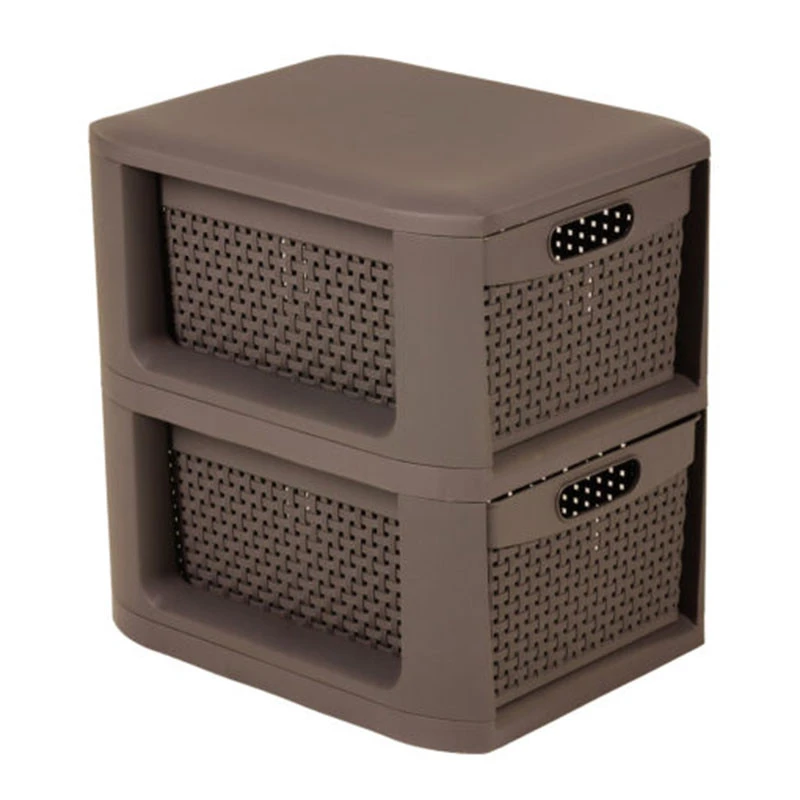 Norma 2 Πλαστική Συρταριέρα Με 2 Συρτάρια 26x33x34.5εκ 1 Norma 2 Πλαστική Συρταριέρα Με 2 Συρτάρια 26x33x34.5εκ