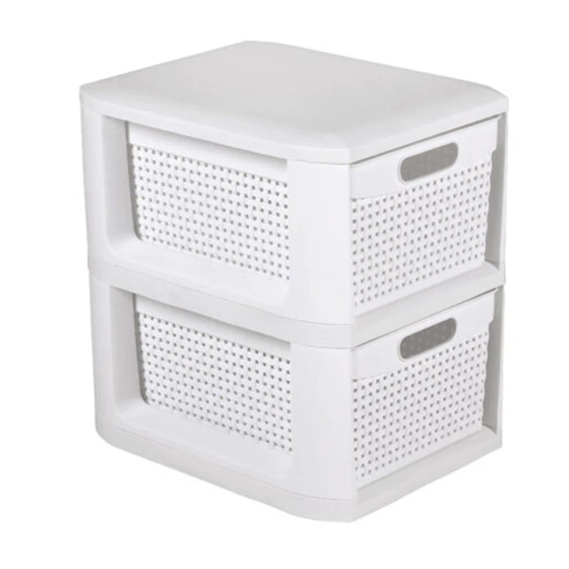 Norma 2 Πλαστική Συρταριέρα Με 2 Συρτάρια 26x33x34.5εκ 2 Norma 2 Πλαστική Συρταριέρα Με 2 Συρτάρια 26x33x34.5εκ - Image 2