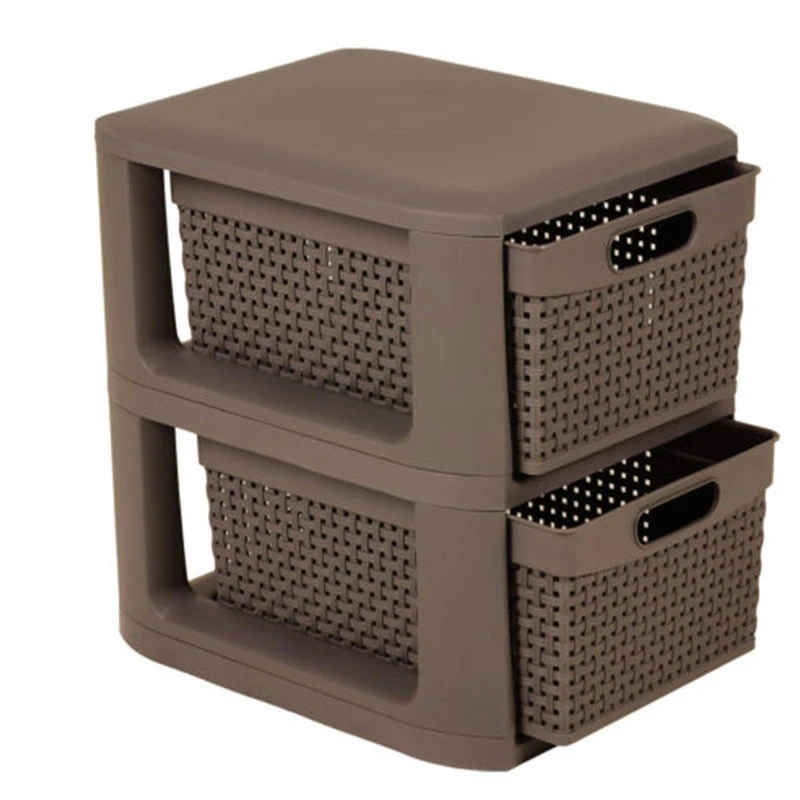 Norma 2 Πλαστική Συρταριέρα Με 2 Συρτάρια 26x33x34.5εκ 4 Norma 2 Πλαστική Συρταριέρα Με 2 Συρτάρια 26x33x34.5εκ - Image 4