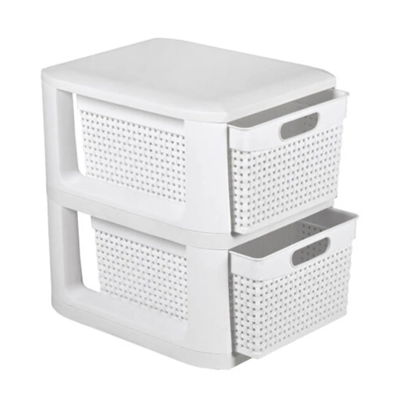 Norma 2 Πλαστική Συρταριέρα Με 2 Συρτάρια 26x33x34.5εκ 5 Norma 2 Πλαστική Συρταριέρα Με 2 Συρτάρια 26x33x34.5εκ - Image 5