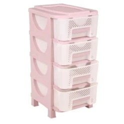 Βένους Πλαστική Συρταριέρα Με 4 Συρτάρια 38x42x77εκ 7 Βένους Πλαστική Συρταριέρα Με 4 Συρτάρια 38x42x77εκ -Vougioukas Plastikes sirtarieres trofothikes 24