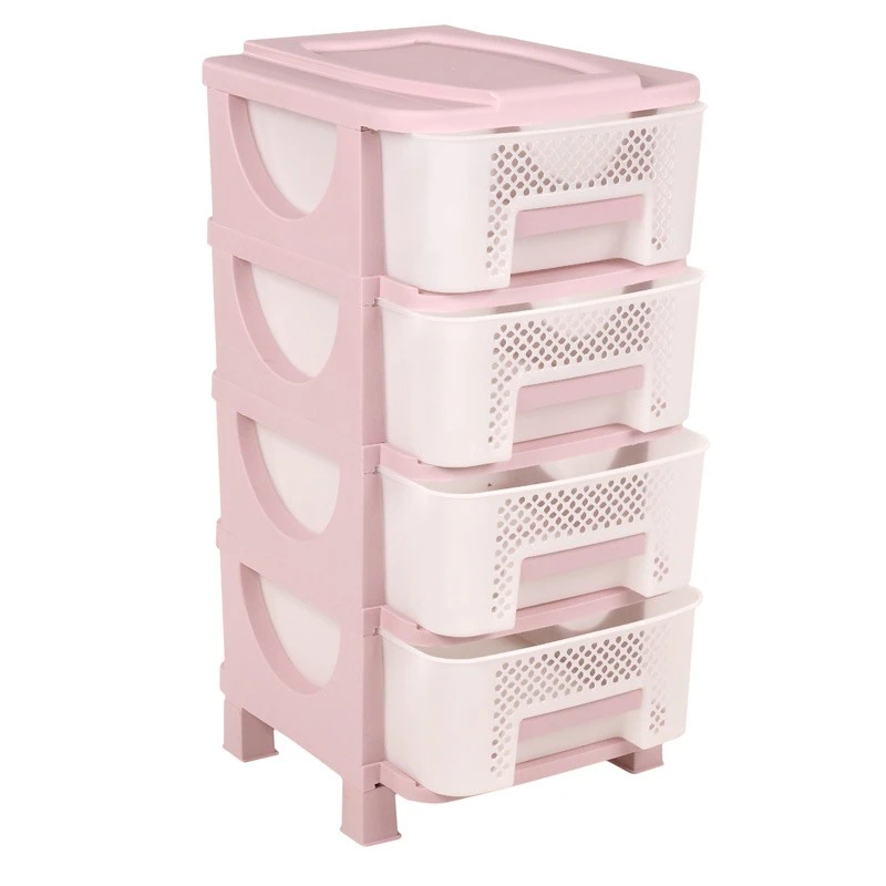 Βένους Πλαστική Συρταριέρα Με 4 Συρτάρια 38x42x77εκ 3 Βένους Πλαστική Συρταριέρα Με 4 Συρτάρια 38x42x77εκ - Image 3