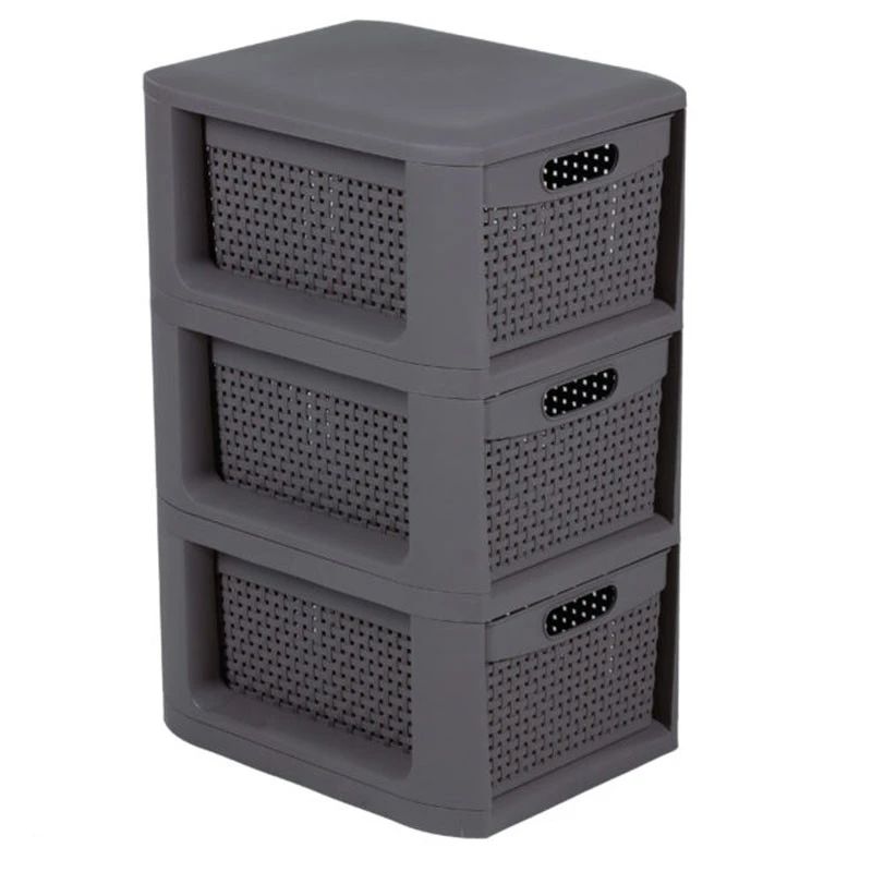 Gabri 3 Πλαστική Συρταριέρα Με 3 Συρτάρια 26x33x51εκ 1 Gabri 3 Πλαστική Συρταριέρα Με 3 Συρτάρια 26x33x51εκ