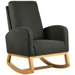 Nicki Κουνιστή Πολυθρόνα Ύφασμα 70x98x92/100εκ -Vougioukas Polithrones kounistes mprezeres saloniou spitiou 2