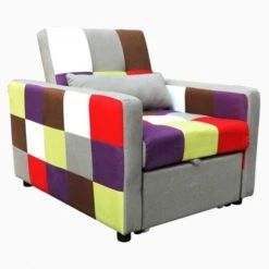 Magic Πολυθρόνα Κρεβάτι Ύφασμα 85x103x85εκ