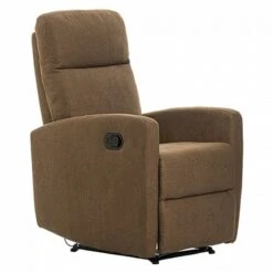 Miami Fabric Πολυθρόνα Relax Ύφασμα Με Υποπόδιο 66x86x104εκ