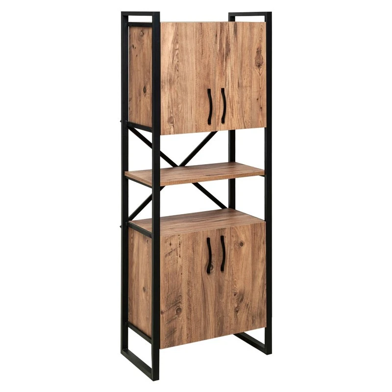 PWF-0636 Βιβλιοθήκη Μεταλλική 60x35x160εκ 1 PWF-0636 Βιβλιοθήκη Μεταλλική 60x35x160εκ