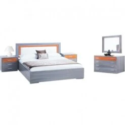 Poseidon Σετ Κρεβατοκάμαρας Μελαμίνης 5τμχ