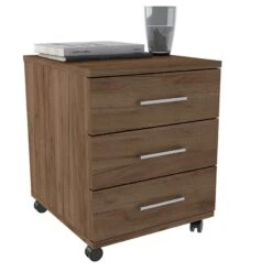 Συρταριέρα Γραφείου Μελαμίνης 3 Συρτάρια 40x45x50εκ