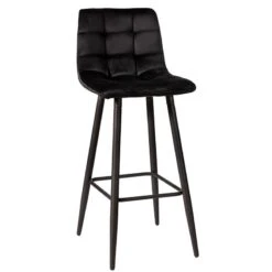 Esco Velure Σκαμπώ Σταθερό 43x52x77/104εκ