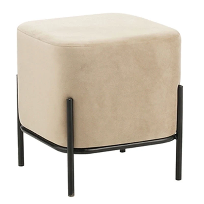 Bella/S Σκαμπώ Βελουτέ 36x36x38εκ 2 Bella/S Σκαμπώ Βελουτέ 36x36x38εκ - Image 2