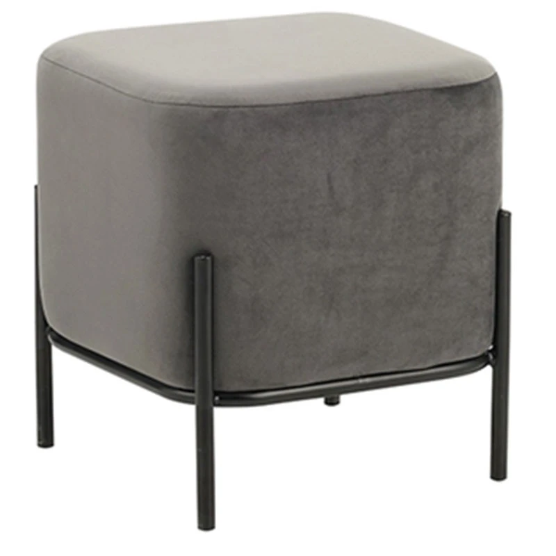 Bella/S Σκαμπώ Βελουτέ 36x36x38εκ 3 Bella/S Σκαμπώ Βελουτέ 36x36x38εκ - Image 3