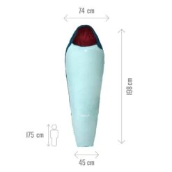 Active 10 Υπνόσακος Καλοκαιρινός 74/45x198εκ 7 Active 10 Υπνόσακος Καλοκαιρινός 74/45x198εκ -Vougioukas Sleeping bag ipnosakoi 102