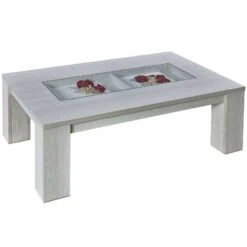 Afrodite Τραπεζάκι Σαλονιού – Καθιστικού Μελαμίνης 110x70x42εκ