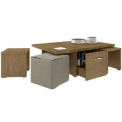 PolyTable Τραπεζάκι Σαλονιού – Καθιστικού Μελαμίνης 120x80x45εκ