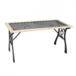 Castelo Τραπέζι Κήπου Μαντεμένιο 115x55x58εκ