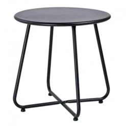 Fresh Βοηθητικό Τραπέζι Μεταλλικό Φ45x45εκ