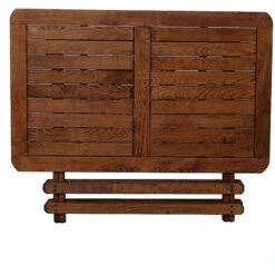 Τραπέζι Κήπου Ξύλινο Πτυσσόμενο 120x75x74εκ -Vougioukas Trapezia kipou exwterikou xwrou 54