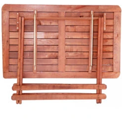 Τραπέζι Κήπου Ξύλινο Πτυσσόμενο 120x75x74εκ -Vougioukas Trapezia kipou exwterikou xwrou 56