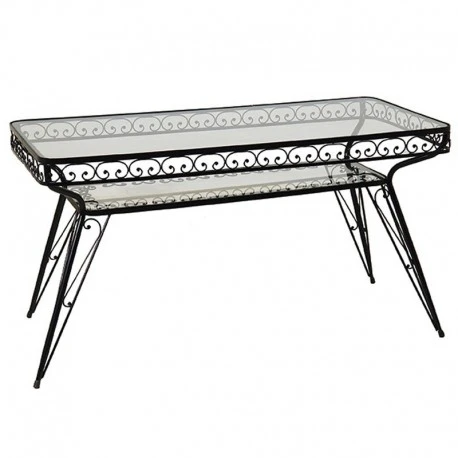 Τραπέζι Κήπου Fer Forge Μασίφ Σωληνωτό 120x70x73εκ 1 Τραπέζι Κήπου Fer Forge Μασίφ Σωληνωτό 120x70x73εκ