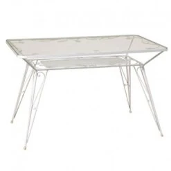 Τραπέζι Κήπου Fer Forge Mε Φύλλα 160x90x73εκ