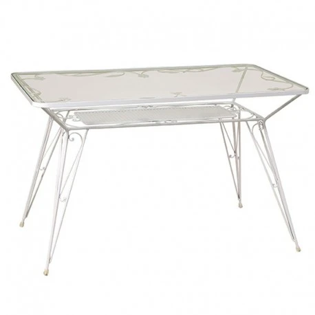 Τραπέζι Κήπου Fer Forge Mε Φύλλα 160x90x73εκ 1 Τραπέζι Κήπου Fer Forge Mε Φύλλα 160x90x73εκ