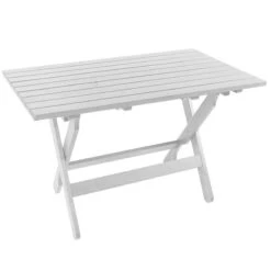 Ναυσικά Τραπέζι Κήπου Ξύλινο Πτυσσόμενο 100x70x77εκ