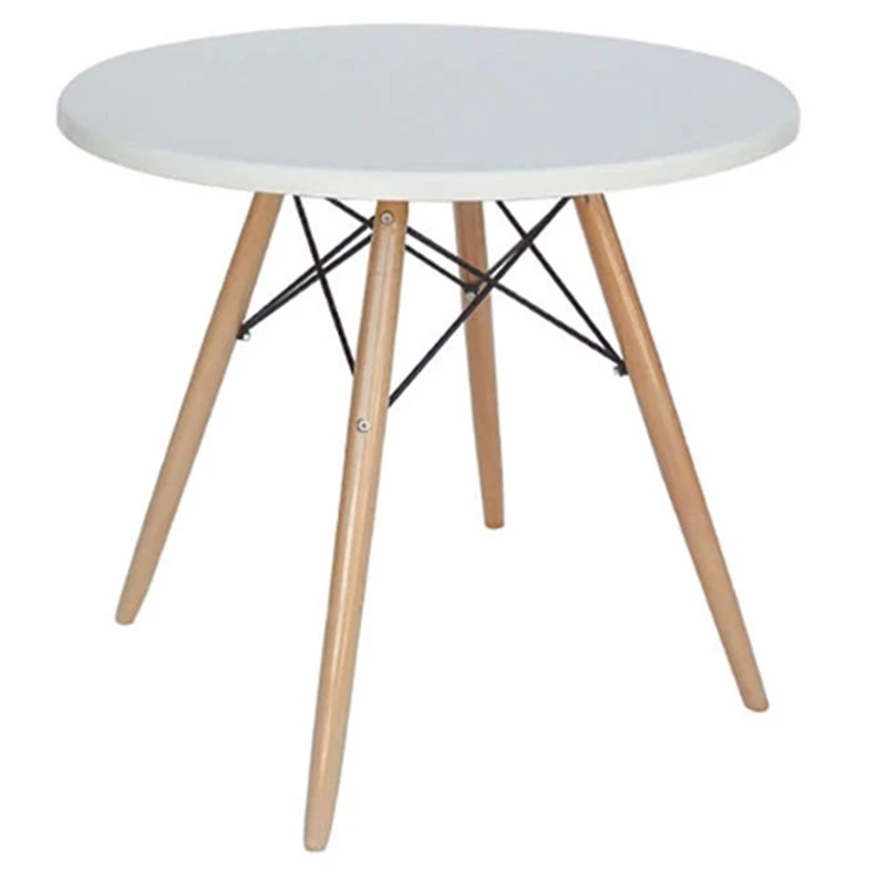 Randy Τραπέζι Ξύλινο Werzalit Φ70x69εκ 3 Randy Τραπέζι Ξύλινο Werzalit Φ70x69εκ - Image 3