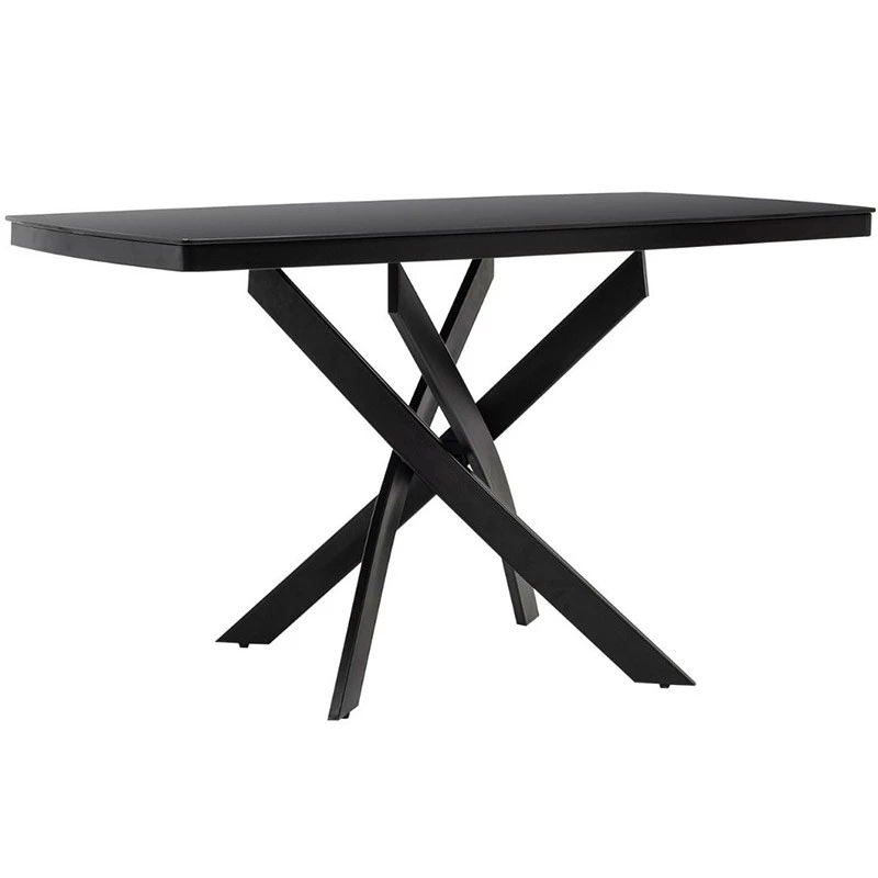 Orion Τραπέζι Μεταλλικό Γυάλινο 135x80x75εκ 1 Orion Τραπέζι Μεταλλικό Γυάλινο 135x80x75εκ