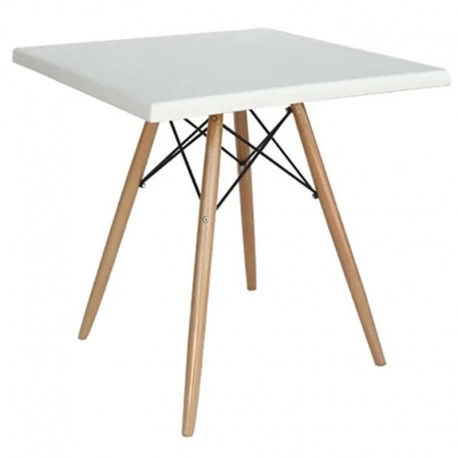 Randy Τραπέζι Ξύλινο Werzalit 80x80x69εκ 1 Randy Τραπέζι Ξύλινο Werzalit 80x80x69εκ