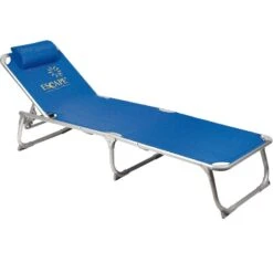 Escape Ξαπλώστρα Τρίσπαστη Αλουμινίου 60x185x30εκ