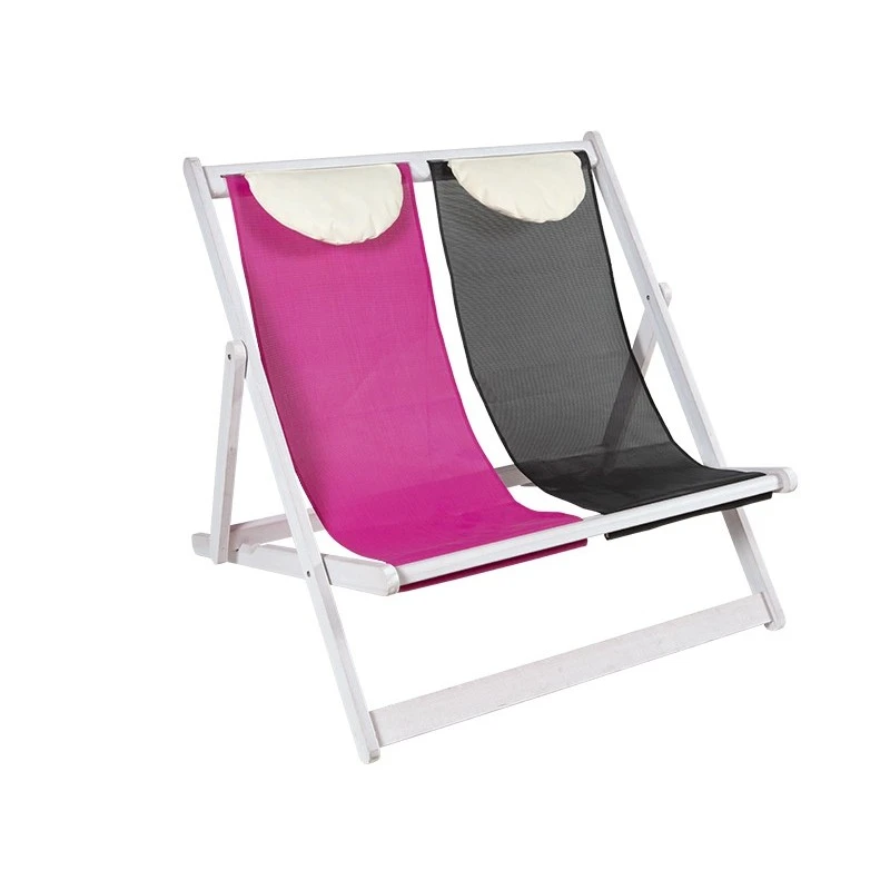 Σεζλονγκ Διπλή Ξύλινη Χωρίς Μπράτσα 113x115x95εκ 3 Σεζλονγκ Διπλή Ξύλινη Χωρίς Μπράτσα 113x115x95εκ - Image 3