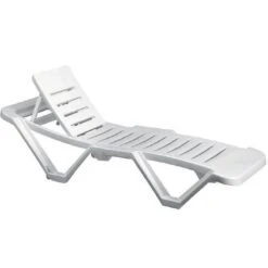 Master Πλαστική Ξαπλώστρα Χωρίς Μπράτσα 63x188x47εκ