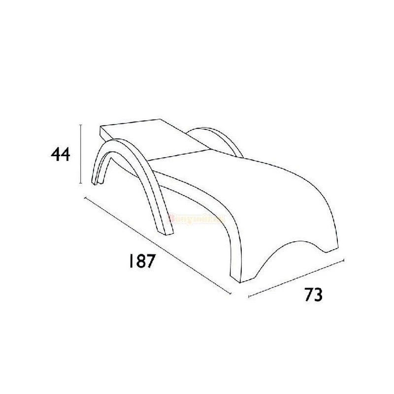Fiji Ξαπλώστρα Πολυπροπυλενίου Χωρίς Μπράτσα 73x187x44εκ 8 Fiji Ξαπλώστρα Πολυπροπυλενίου Χωρίς Μπράτσα 73x187x44εκ - Image 8