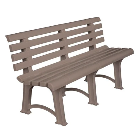 ATENA Παγκάκι Κήπου-Βεράντας, 150x73x51εκ PP Tortora 1 ATENA Παγκάκι Κήπου-Βεράντας, 150x73x51εκ PP Tortora