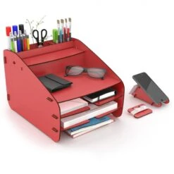 Θήκη Αρχειοθέτησης Εγγράφων Jeven Μελαμίνης 26x32x22εκ