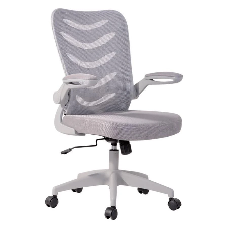 BF2945 Πολυθρόνα Γραφείου Γκρι Βάση - Mesh - 61x61x97/107εκ Ύφασμα Γκρι 1 BF2945 Πολυθρόνα Γραφείου Γκρι Βάση - Mesh - 61x61x97/107εκ Ύφασμα Γκρι