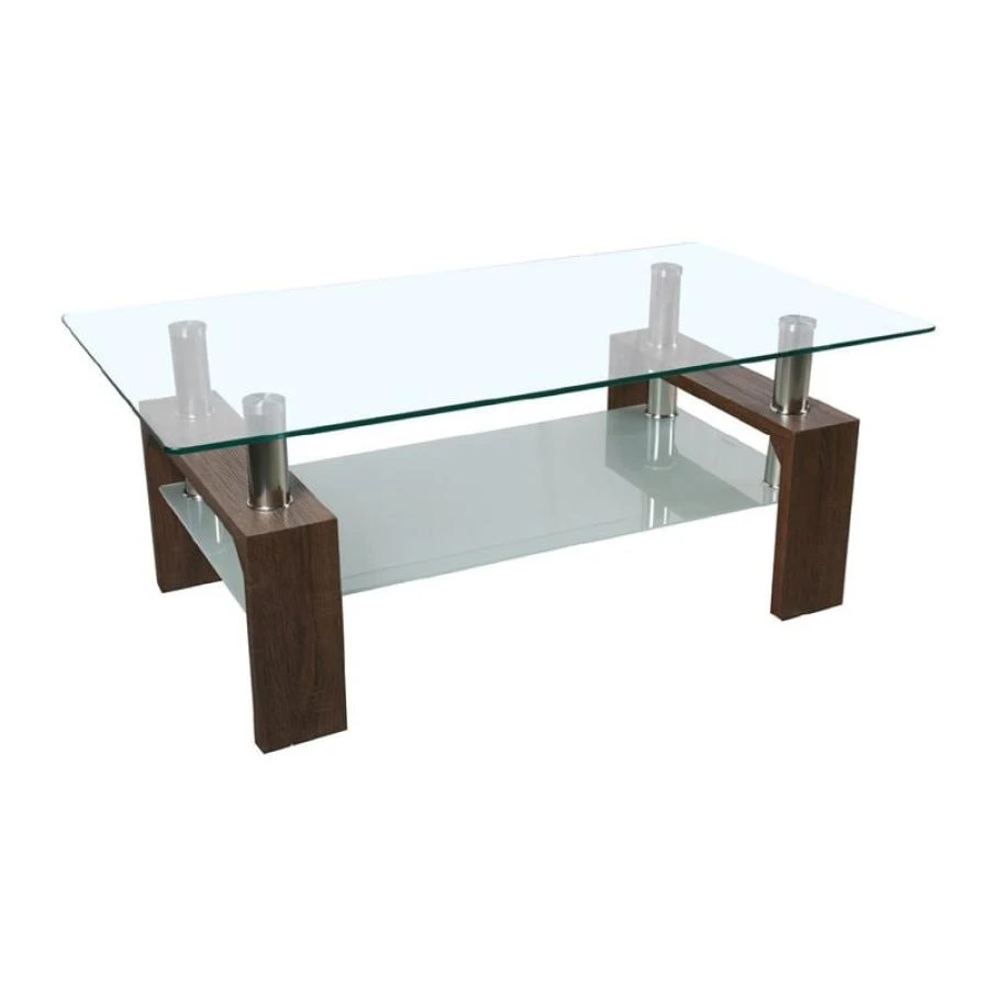 CAMERON Τραπεζάκι Σαλονιού Καθιστικού, 110x60x45εκ Απόχρωση Καρυδί 1 CAMERON Τραπεζάκι Σαλονιού Καθιστικού, 110x60x45εκ Απόχρωση Καρυδί