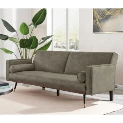 CLICK Καναπές - Κρεβάτι Σαλονιού - Καθιστικού, 192x84x76εκ Bed:192x98x37εκ Ύφασμα Suede Cappuccino 5 CLICK Καναπές - Κρεβάτι Σαλονιού - Καθιστικού, 192x84x76εκ Bed:192x98x37εκ Ύφασμα Suede Cappuccino -Vougioukas click kanapes krevati salonioi kathistikoi iphasma suede cappuccino 2