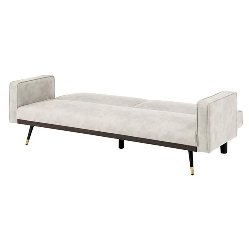 CLICK Καναπές - Κρεβάτι Σαλονιού - Καθιστικού, 192x84x76εκ Bed:192x98x37εκ Ύφασμα Suede Εκρού 2 CLICK Καναπές - Κρεβάτι Σαλονιού - Καθιστικού, 192x84x76εκ Bed:192x98x37εκ Ύφασμα Suede Εκρού - Image 2