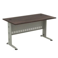 COMPACT Γραφείο 120x80x75εκ Απόχρωση Σκούρο Καρυδί