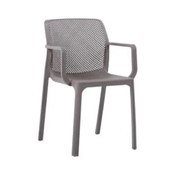 DORIAN Πολυθρόνα Κήπου Βεράντας 54x55x83εκ PP-UV Sand Beige