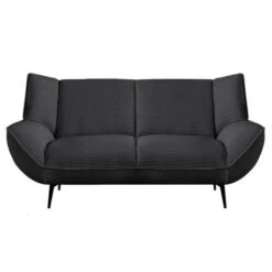 EMERALD Καναπές 2-θέσιος Σαλονιού - Καθιστικού, 172x88x82εκ Ύφασμα Κοτλέ Ανθρακί