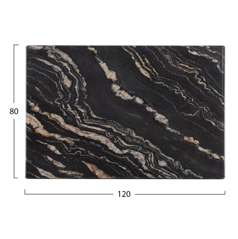 ΕΠΙΦΑΝΕΙΑ ΤΡΑΠΕΖΙΟΥ WERZALIT 120Χ80Χ3.5εκ. BLACK GOLD MARBLE HM5630.15 2 ΕΠΙΦΑΝΕΙΑ ΤΡΑΠΕΖΙΟΥ WERZALIT 120Χ80Χ3.5εκ. BLACK GOLD MARBLE HM5630.15 - Image 2