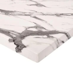 ΕΠΙΦΑΝΕΙΑ ΤΡΑΠΕΖΙΟΥ WERZALIT 120Χ80Χ3.5εκ. MARBLE WHITE-GREY 5657 HM5630.11 -Vougioukas epiphaneia trapezioi werzalit 120ch80ch3 5ek marble white grey 5657 hm5630 11 2