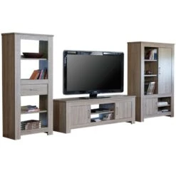 Pandora Επιπλοσύνθεση Τηλεόρασης Ξύλινη 360εκ