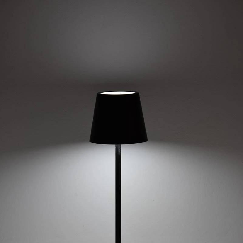 Επιτραπέζιο φωτιστικό αφής LED Brave Ι Pakoworld επαναφορτιζόμενο σε μαύρη απόχρωση Φ11.5x37εκ 3 Επιτραπέζιο φωτιστικό αφής LED Brave Ι Pakoworld επαναφορτιζόμενο σε μαύρη απόχρωση Φ11.5x37εκ - Image 3